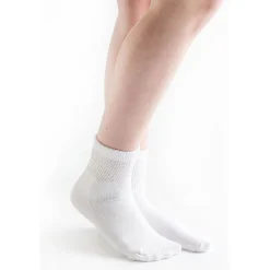 Doc Ortho Loose Fit Diabetic 1/4 Crew Socks, 3 pairs