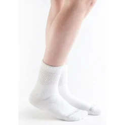 Doc Ortho Ultra Soft Loose Fit Diabetic 1/4 Crew Socks, 3 pairs
