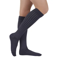Duomed Soft Stripe Knee High 20-30 mmHg