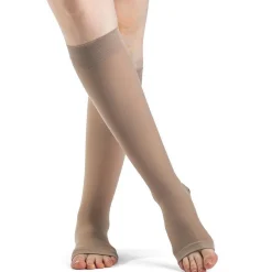 Dynaven Opaque Knee High 30-40 mmHg, Open Toe