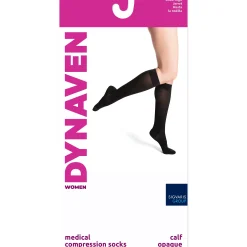 Dynaven Opaque Women's Knee High 15-20 mmHg