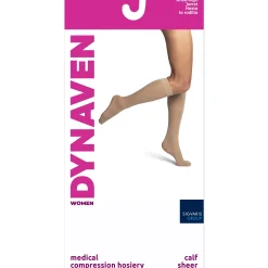 Dynaven Sheer Women's Knee High 20-30 mmHg