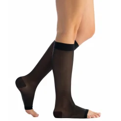 EvoNation Everyday Sheer 20-30 mmHg OPEN TOE Knee High