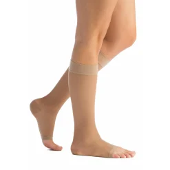 EvoNation Everyday Sheer 15-20 mmHg OPEN TOE Knee High