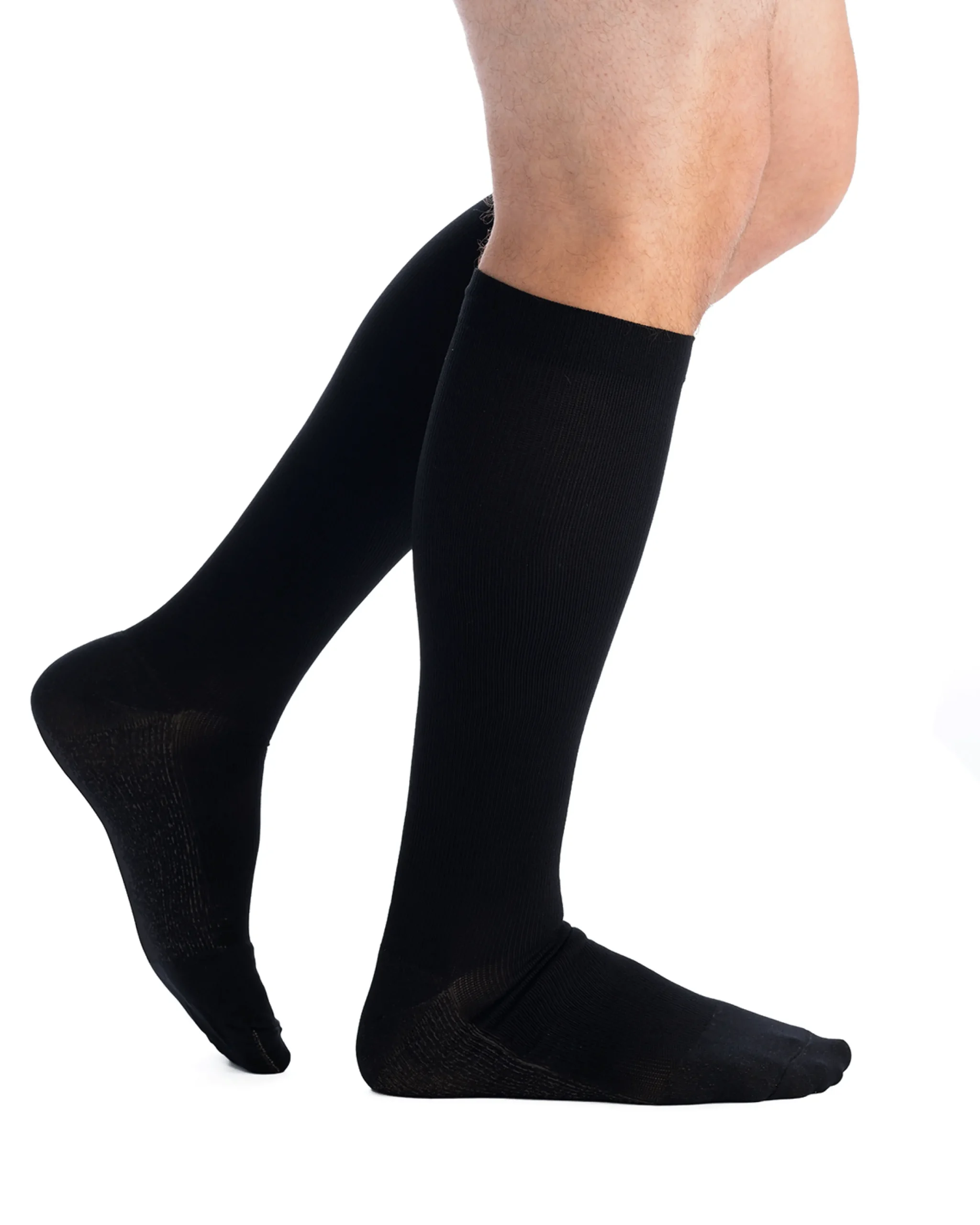 EvoNation Men's Copper Sole 20-30 mmHg Knee High