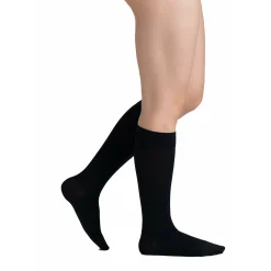 EvoNation Women's Microfiber Opaque 20-30 mmHg Knee High