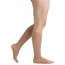 EvoNation Women's Microfiber Opaque 20-30 mmHg Knee High