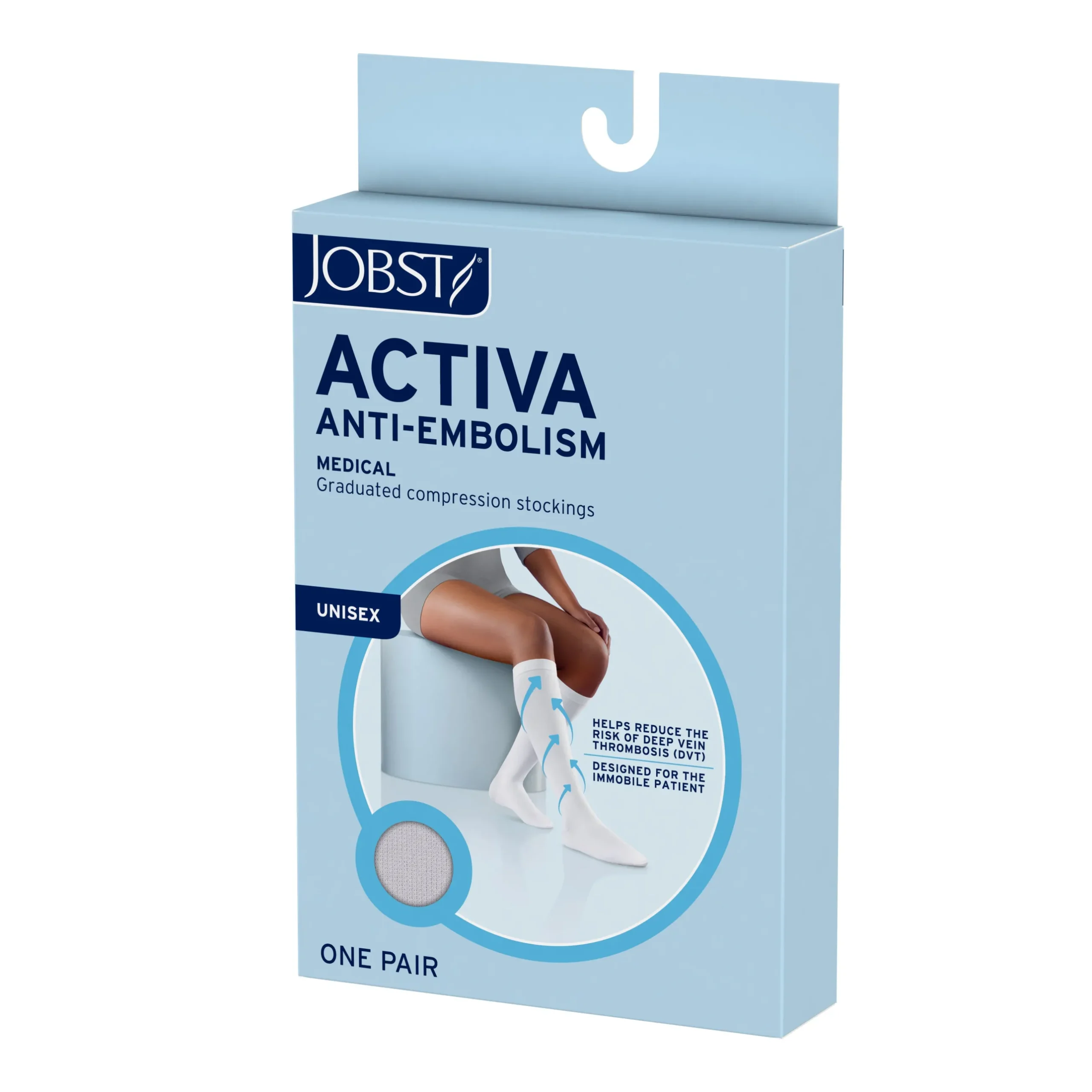 JOBST® ACTIVA Anti-Embolism Thigh High 18 mmHg