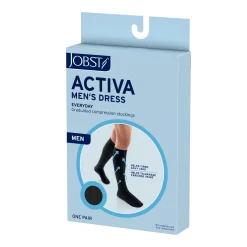 JOBST® ACTIVA Men's Dress Knee High 8-15 mmHg