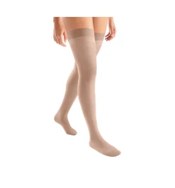 JOBST® ACTIVA Sheer Thigh High 15-20 mmHg w/ Silicone Lace Band