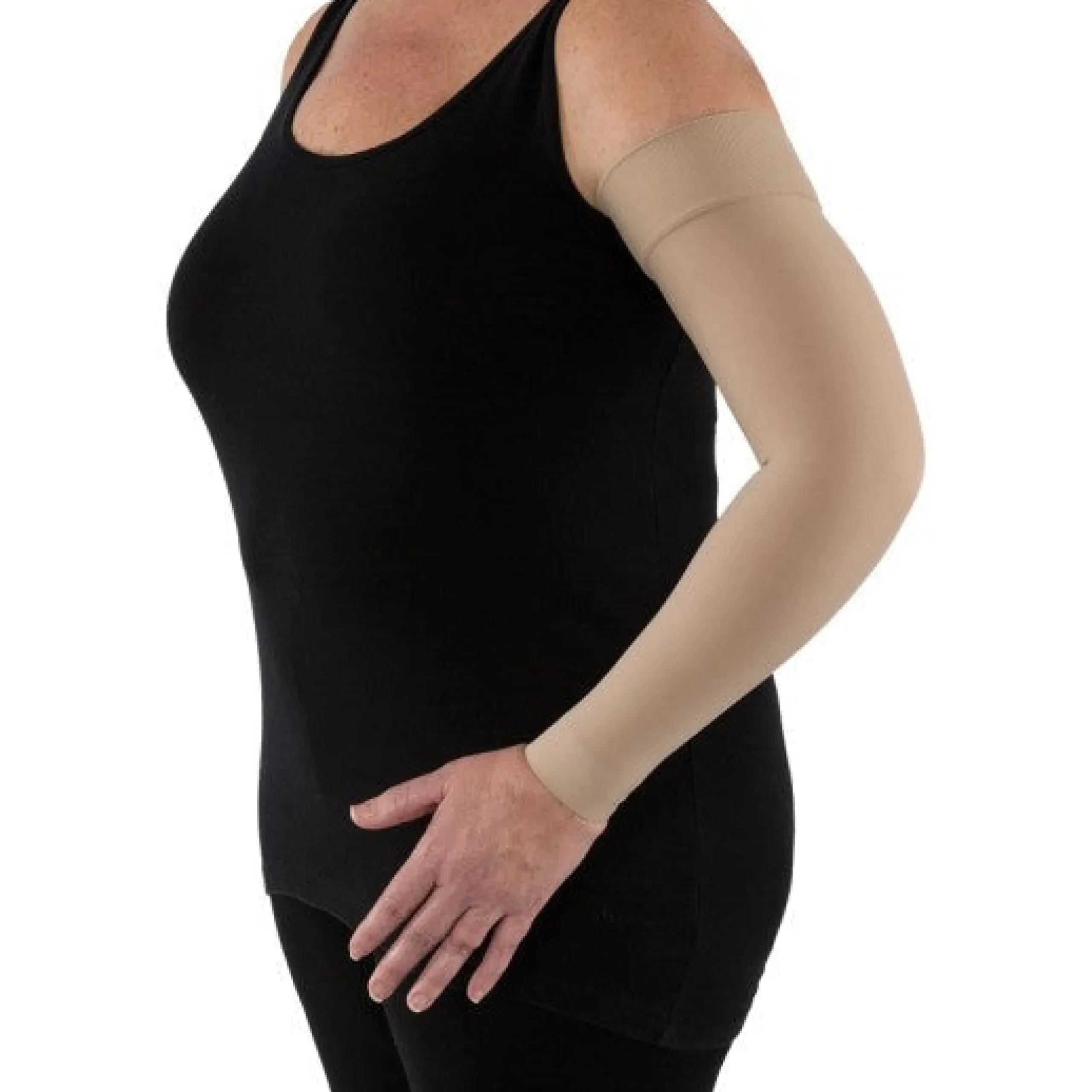 JOBST® Bella™ Lite Armsleeve 15-20 mmHg w/ 2" Silicone Top Band