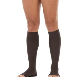 JOBST® forMen Knee High w/ SoftFit Band 30-40 mmHg, Open Toe