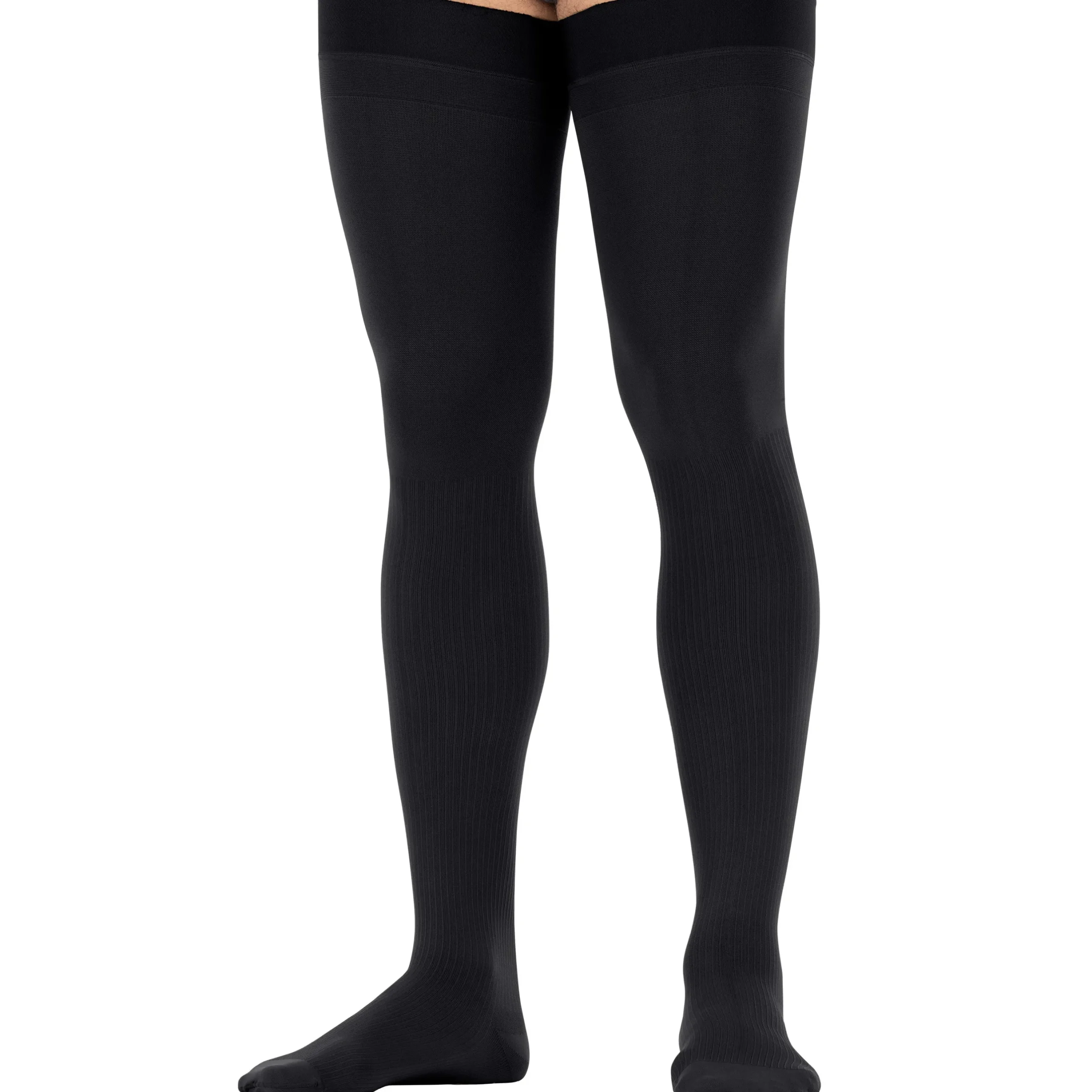 JOBST® forMen Thigh High w/ Micro Dotted Band 20-30 mmHg