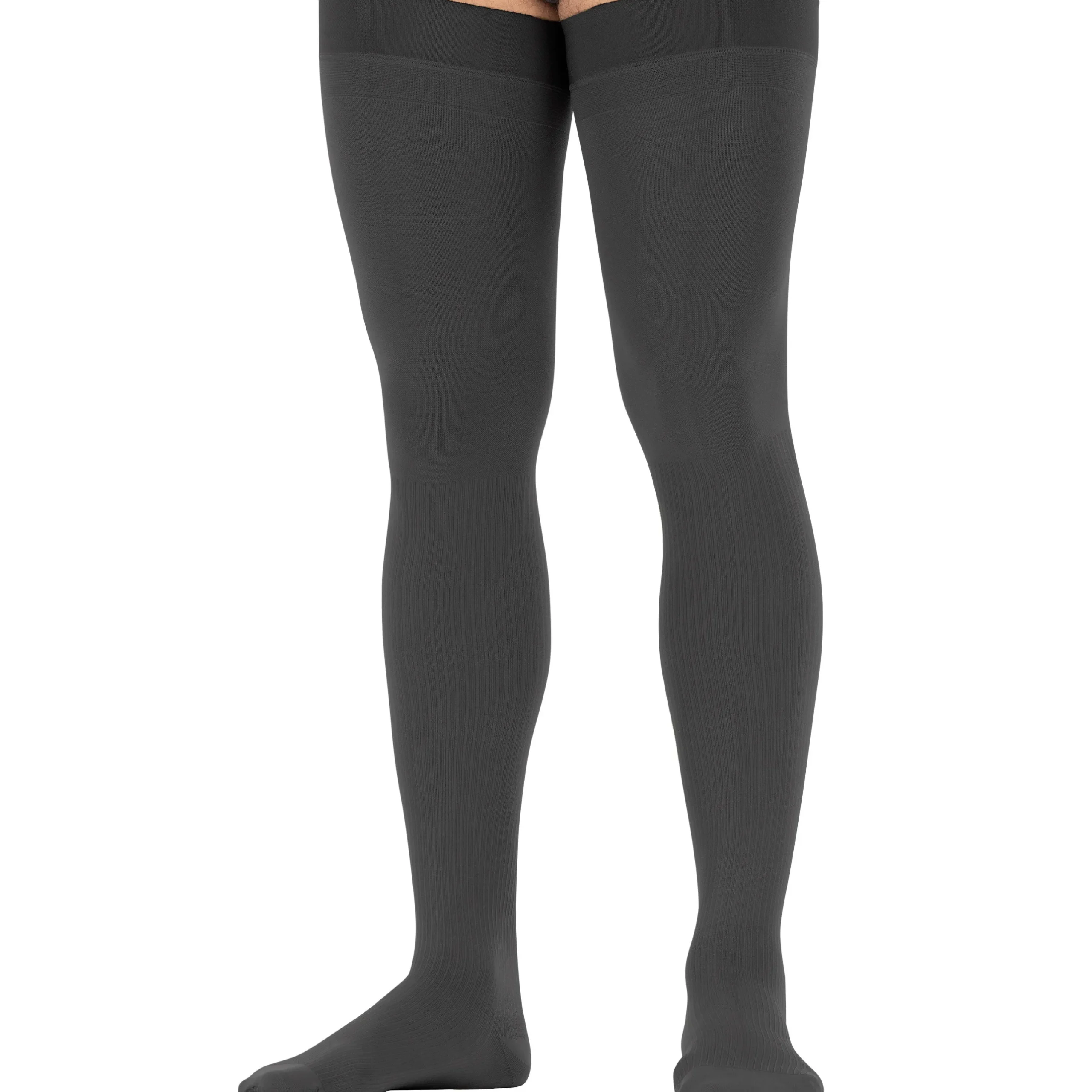 JOBST® forMen Thigh High w/ Micro Dotted Band 20-30 mmHg