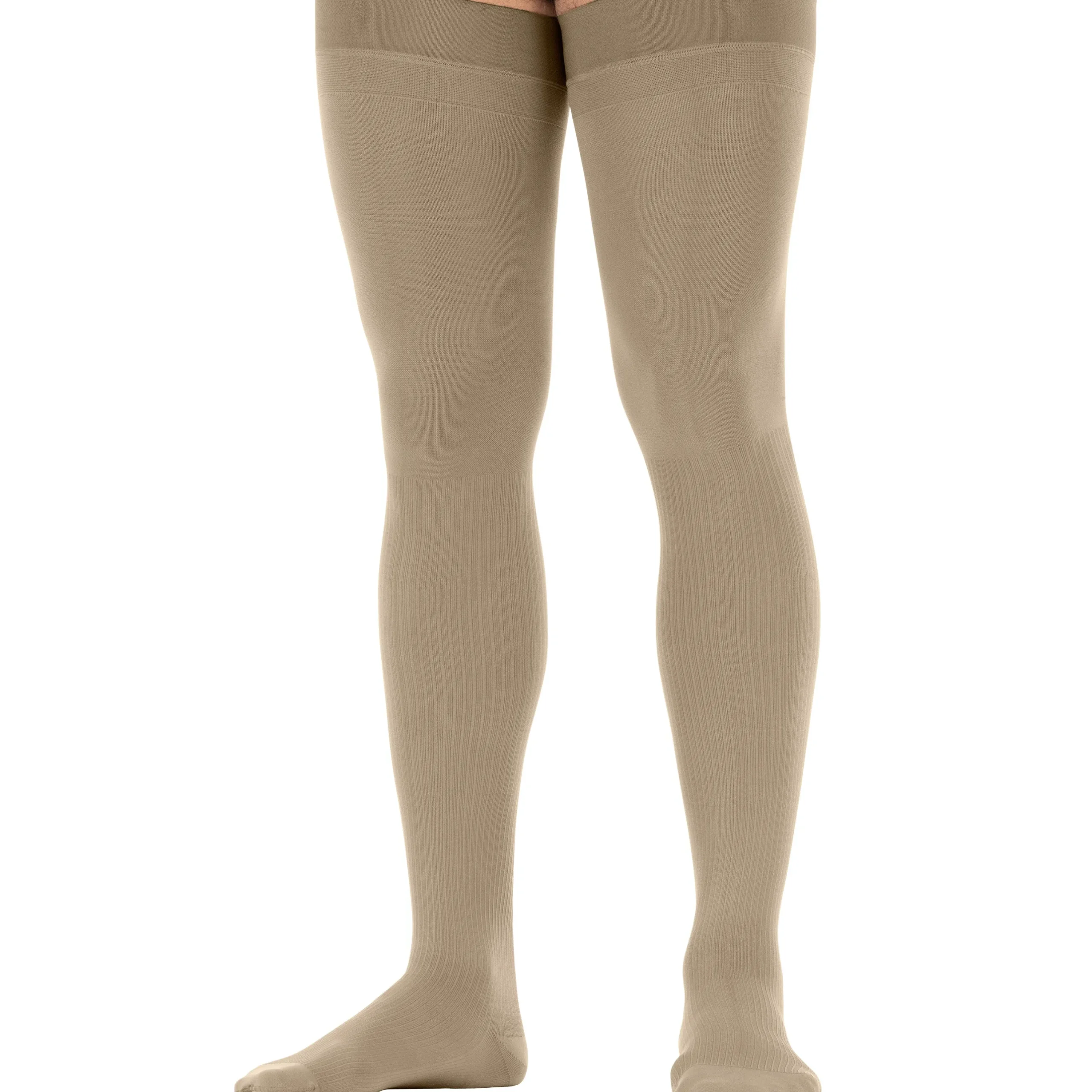 JOBST® forMen Thigh High w/ Micro Dotted Band 30-40 mmHg