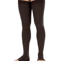 JOBST® forMen Thigh High w/ Micro Dotted Band 30-40 mmHg, Open Toe