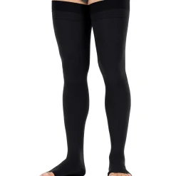 JOBST® forMen Thigh High w/ Micro Dotted Band 20-30 mmHg, Open Toe