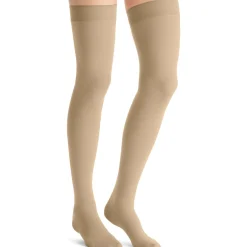 JOBST® Opaque Women's Thigh High 30-40 mmHg w/ Silcone Dot Top Band