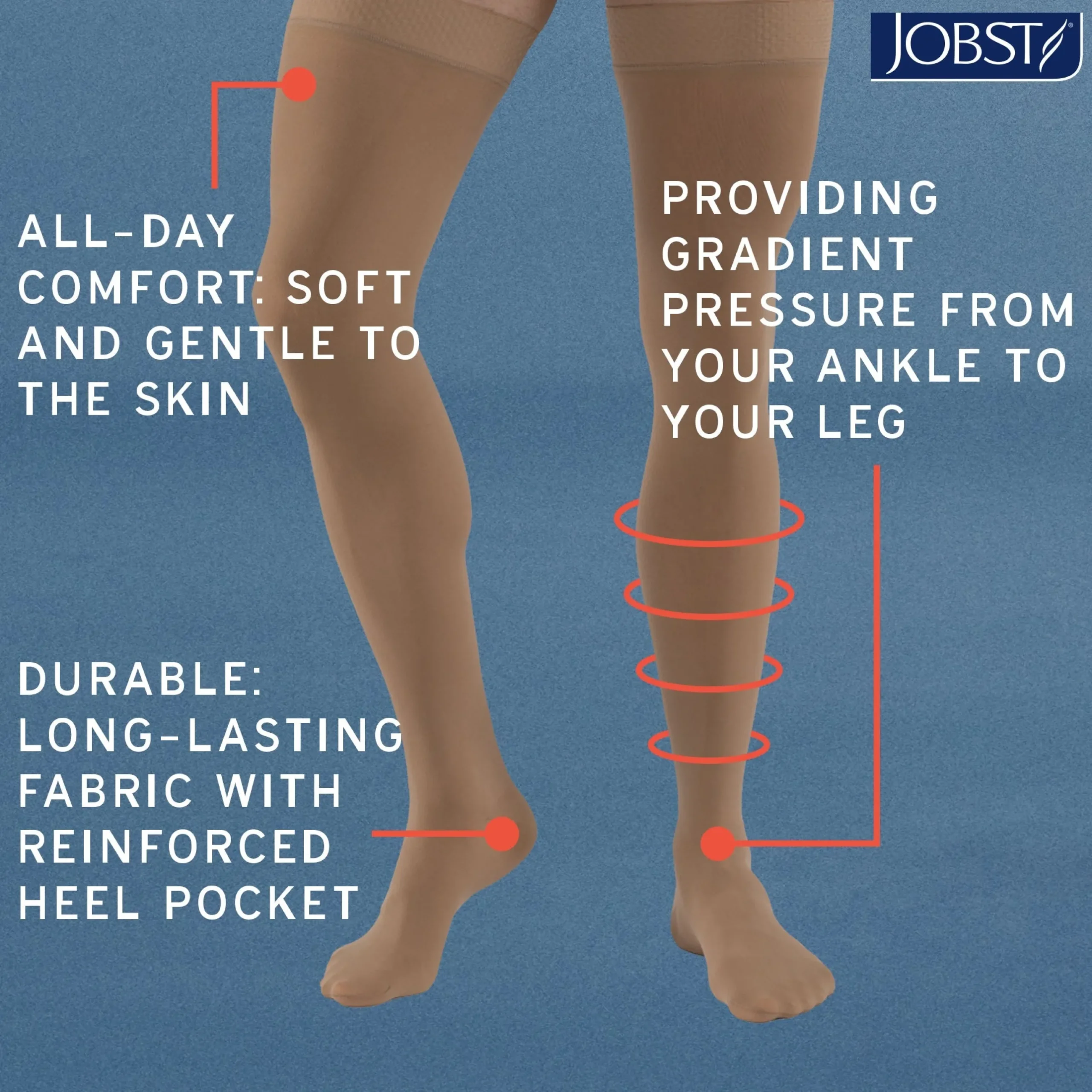 JOBST® Relief Knee High 20-30 mmHg