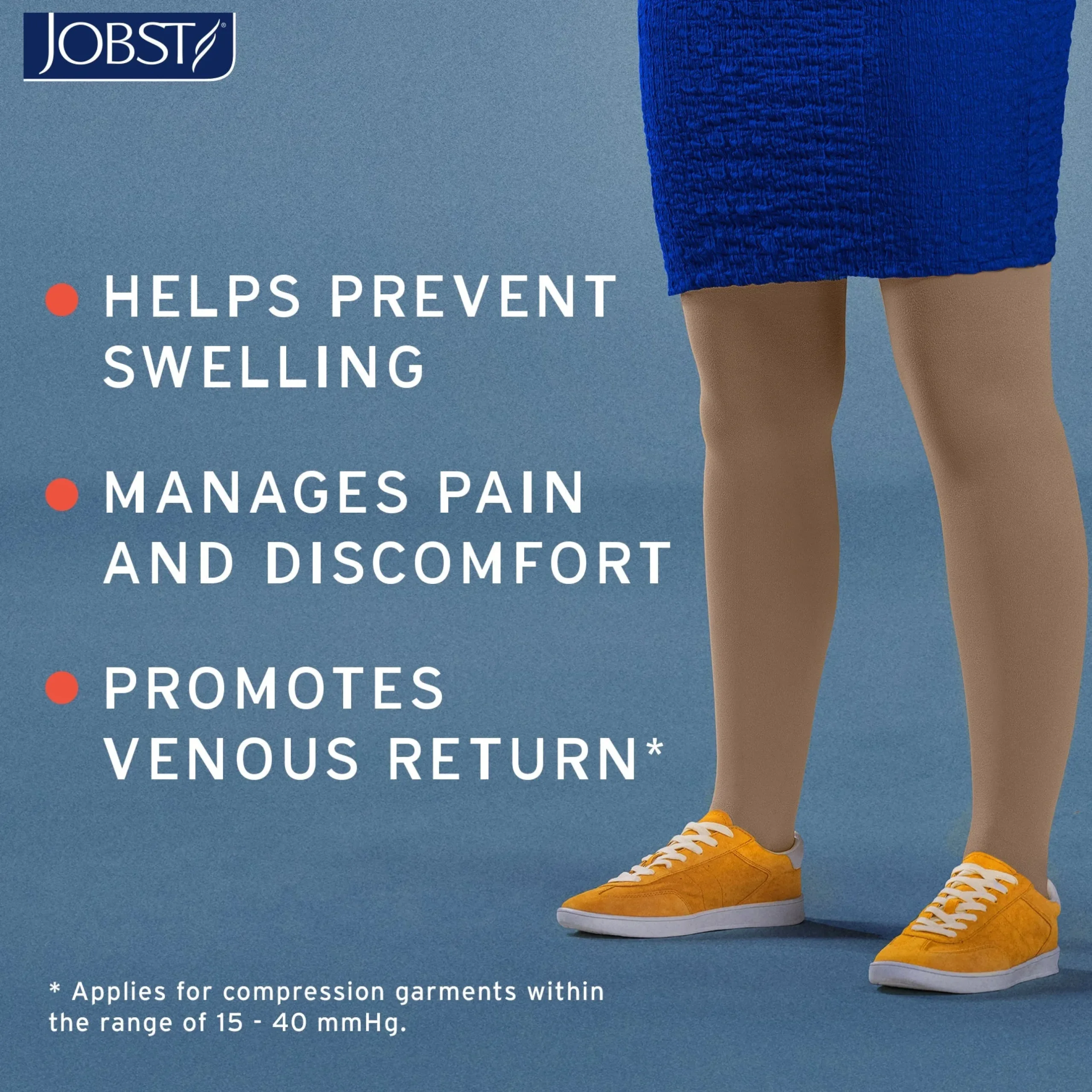 JOBST® Relief Knee High 20-30 mmHg, Open Toe