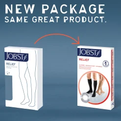 JOBST® Relief Knee High 20-30 mmHg w/ Silicone Top Band