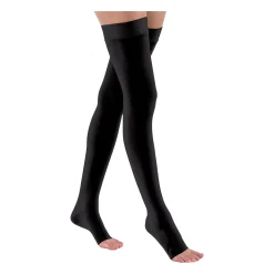 JOBST® Relief Thigh High 15-20 mmHg w/ Silicone Top Band , Open Toe