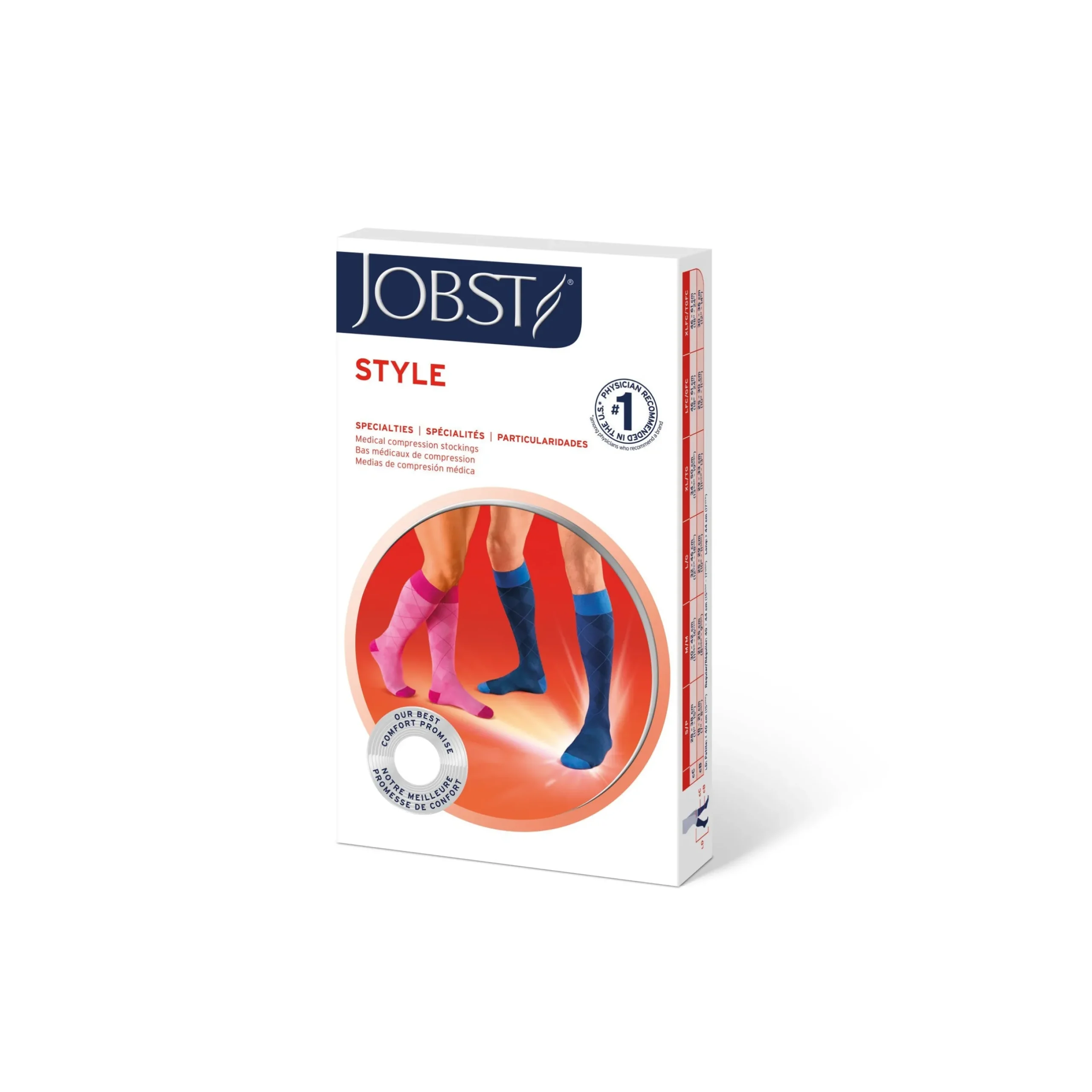 JOBST® Style Knee High 15-20 mmHg