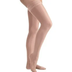 JOBST® UltraSheer Women's Thigh High 20-30 mmHg w/ Lace Silicone Top Band