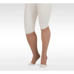 Juzo Dynamic Knee High 20-30 mmHg w/ 5 cm Silicone Band, Open Toe