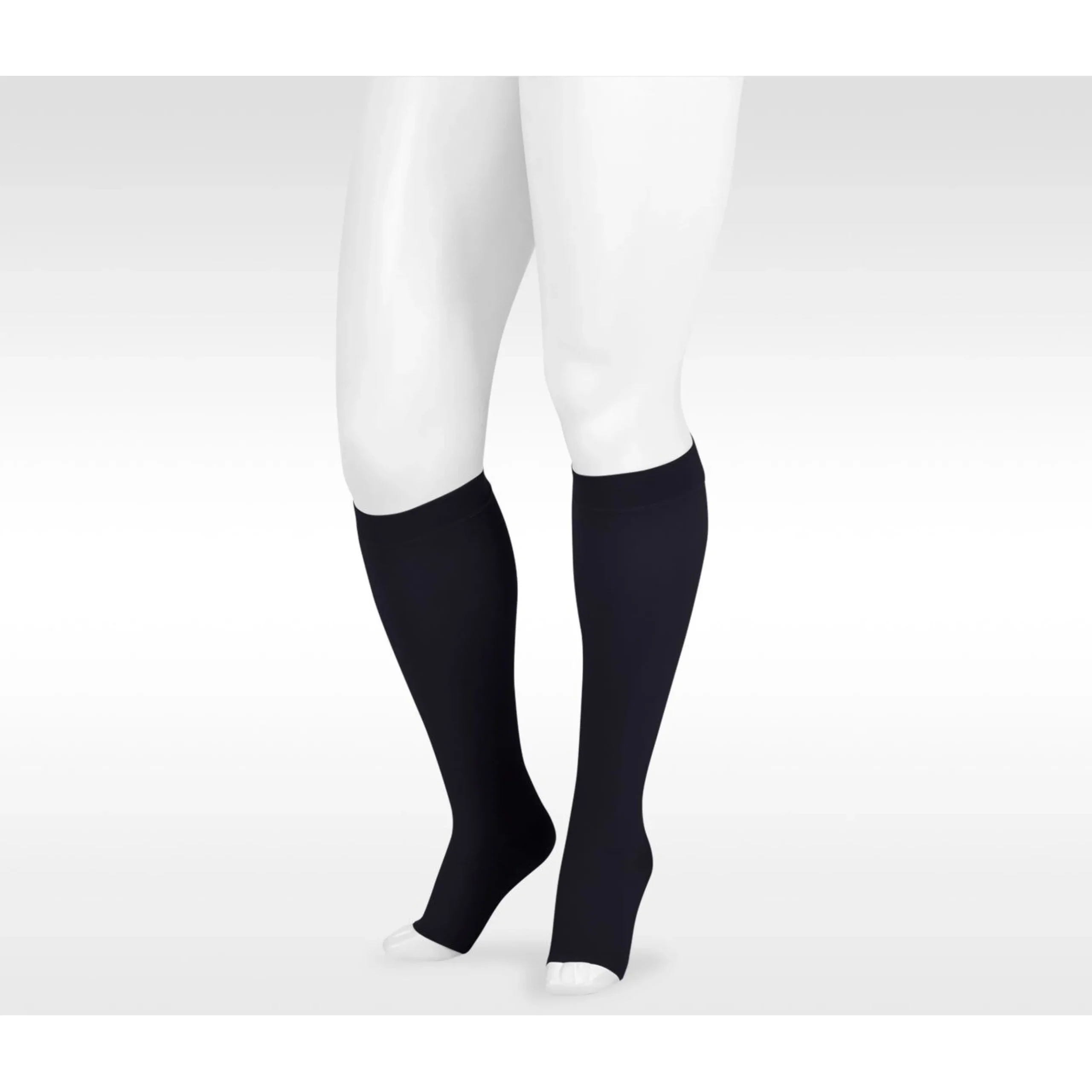 Juzo Dynamic Max Knee High 30-40 mmHg w/ 5 cm Silicone Band, Open Toe