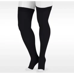 Juzo Dynamic Max Thigh High 30-40 mmhg w/ Silicone Band, Open Toe