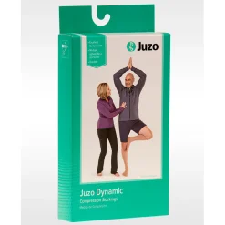Juzo Dynamic Thigh High 30-40 mmHg w/ Hip Attachment, Open Toe