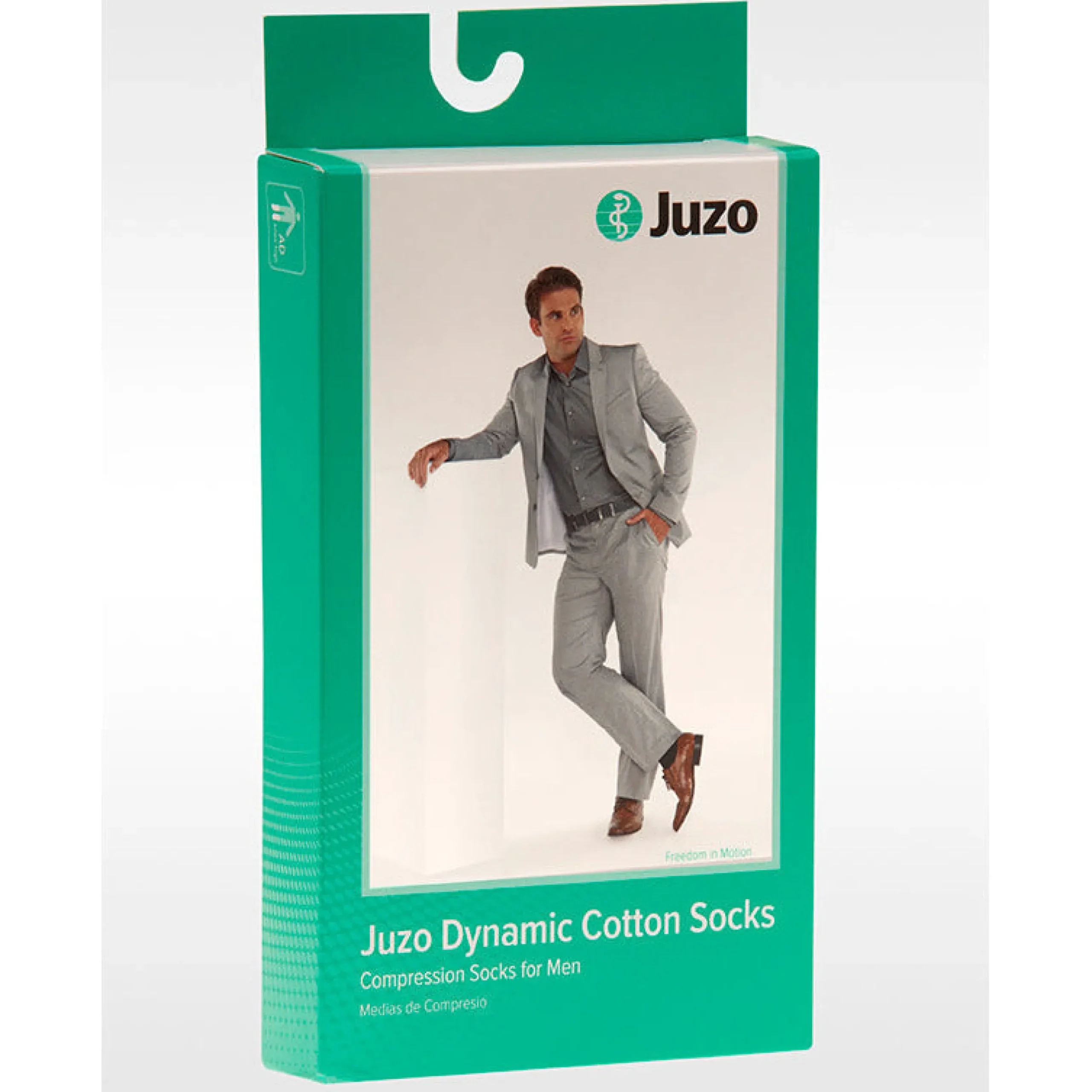 Juzo Men's Dynamic Cotton Knee High 20-30 mmHg