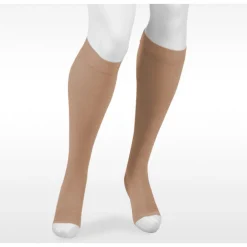 Juzo Move Max Knee High w/ Silicone Band 20-30 mmHg, Open Toe