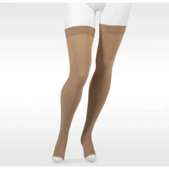 Juzo Move Thigh High w/ Silicone Band 20-30 mmHg, Open Toe