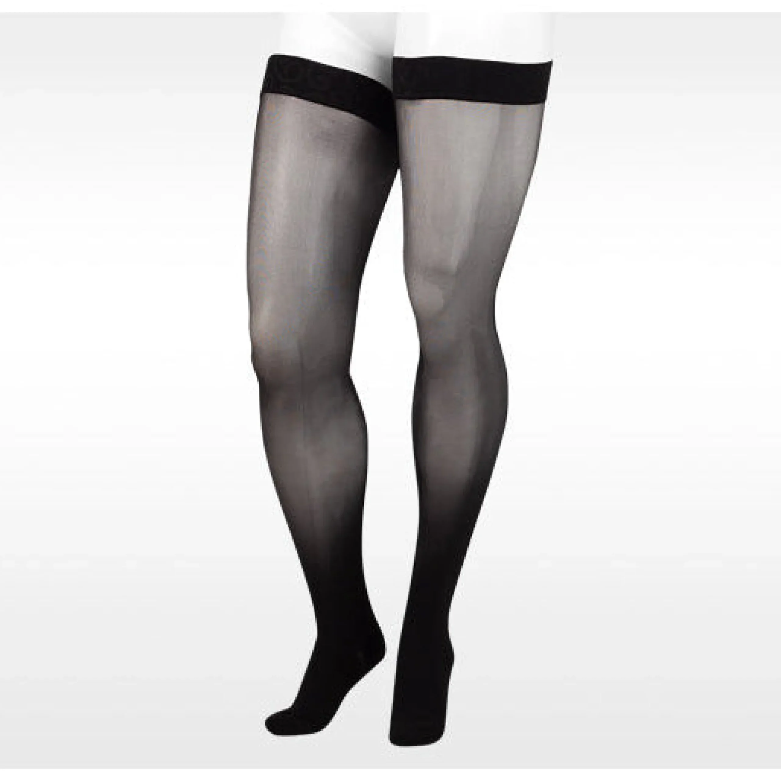 Juzo Naturally Sheer Thigh High 20-30 mmhg w/ Silicone Band