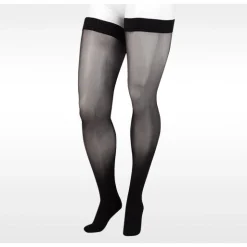 Juzo Naturally Sheer Thigh High 30-40 mmhg w/ Silicone Band