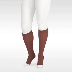 Juzo Soft Knee High 15-20 mmHg w/ Silicone Band, Open Toe