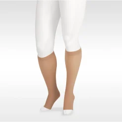 Juzo Soft Knee High 20-30 mmHg w/ Silicone Band, Open Toe