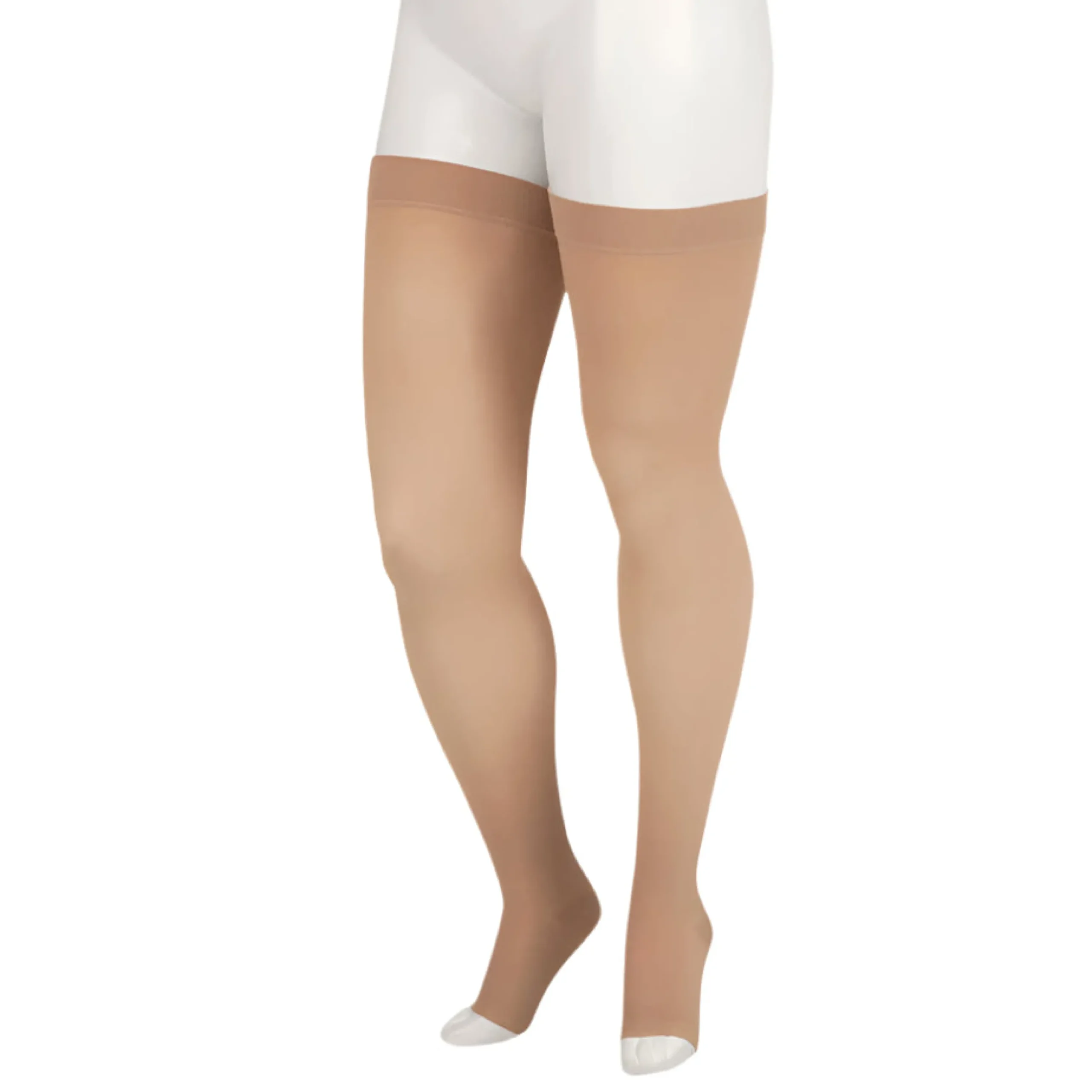 Juzo Soft Thigh High 20-30 mmHg, Open Toe