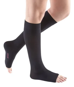 Mediven Comfort Knee High 20-30 mmHg w/ Silicone Top Band, Open Toe