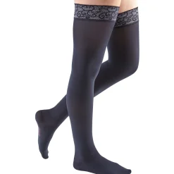 Mediven Comfort Thigh High 15-20 mmHg w/ Lace Silicone Top Band