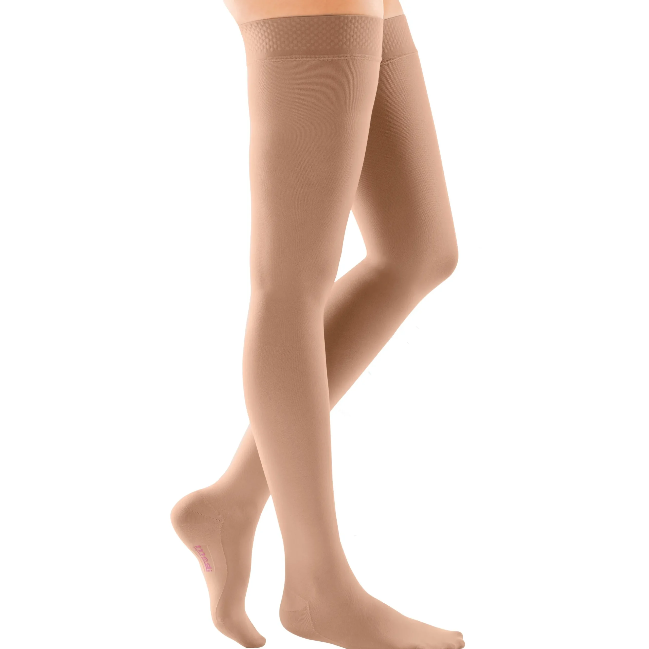Mediven Comfort Thigh High 30-40 mmHg w/ Beaded Silicone Top Band