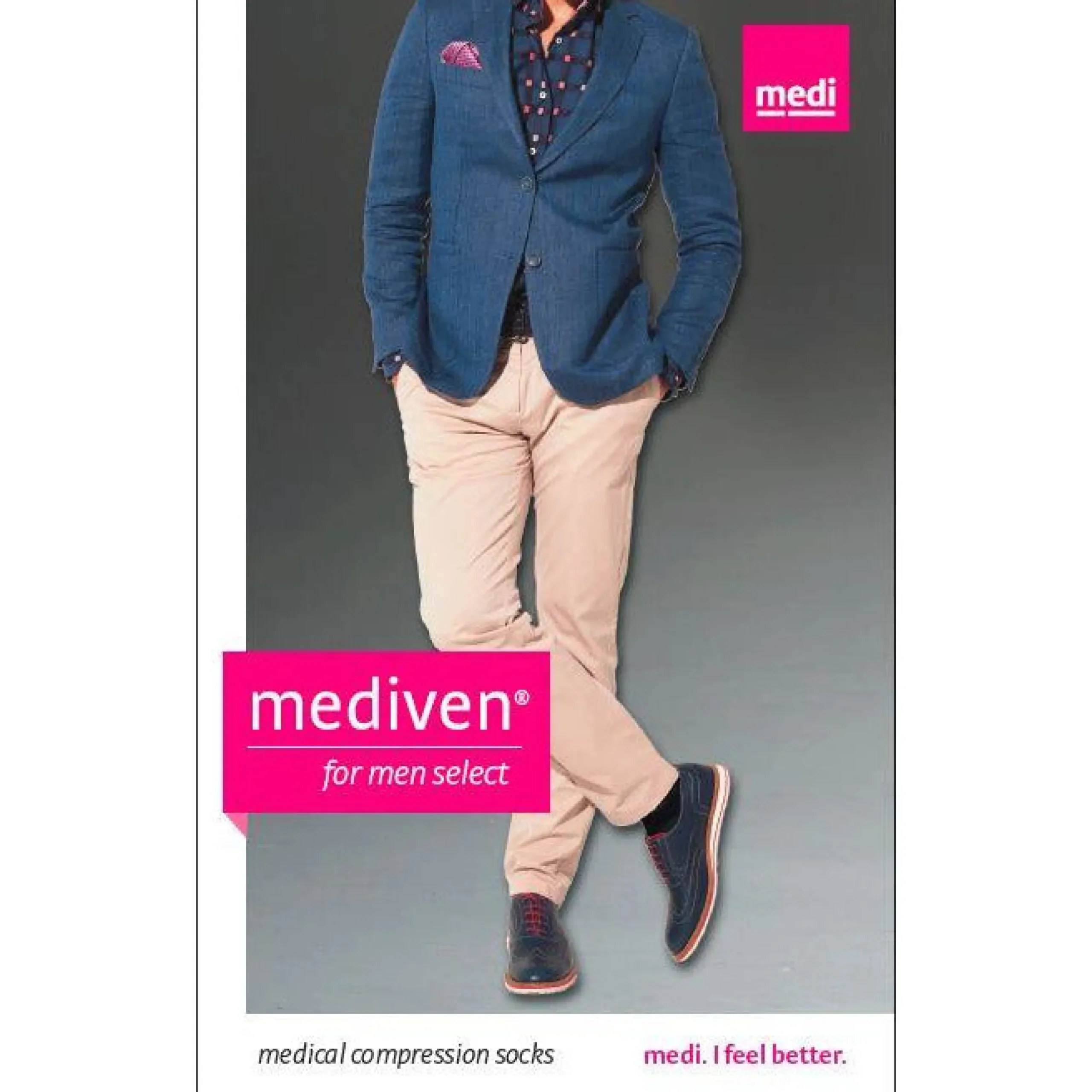Mediven for Men Select Knee High 20-30 mmHg