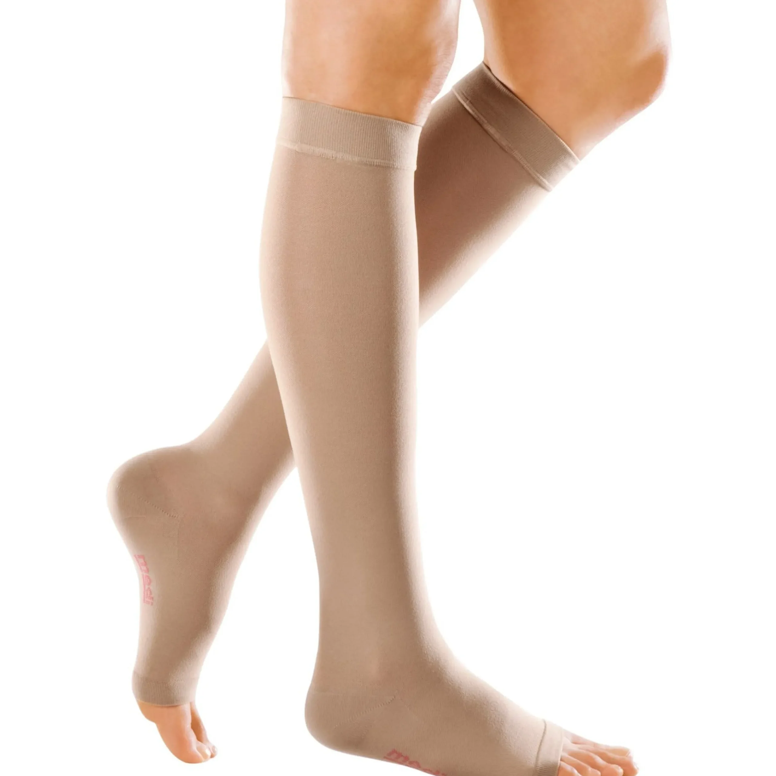 Mediven Forte Knee High 40-50 mmHg, Open Toe w/ Silicone Top Band