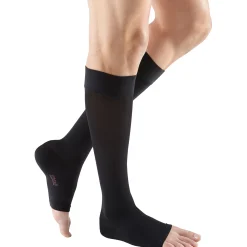 Mediven Plus Knee High 20-30 mmHg, Open Toe w/ Silicone Top Band