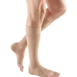 Mediven Plus Knee High 20-30 mmHg, Open Toe w/ Silicone Top Band