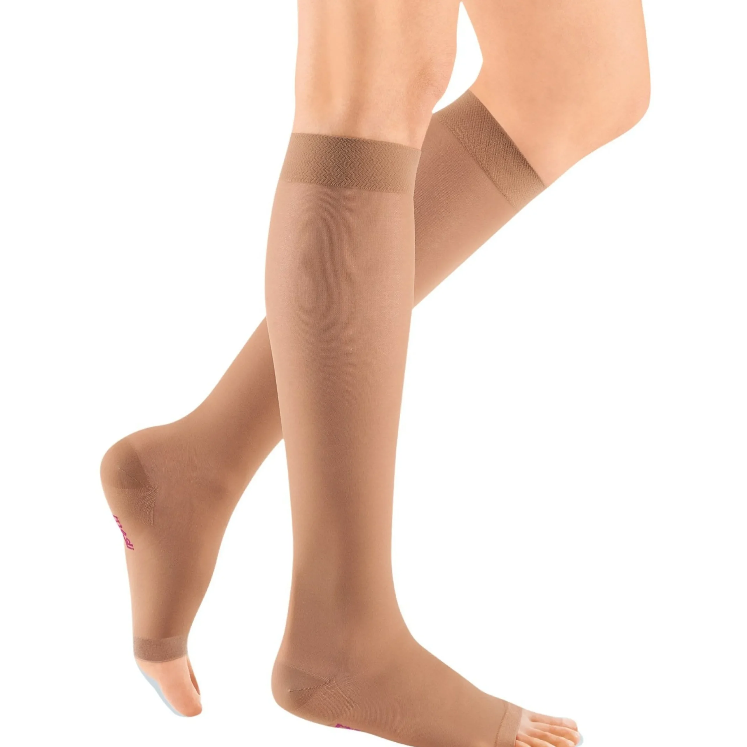 Mediven Sheer & Soft Women's Knee High 30-40 mmHg, Open Toe