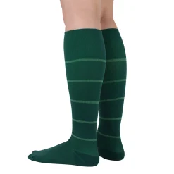 Rejuva® Broad Stripe Knee High, 15-20 mmHg