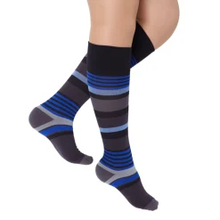 Rejuva® Motley Stripe Knee High 20-30 mmHg